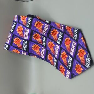 PHOENIX SUNS NBA Neck Tie RM SPORT Basketball Team Logo 100% Silk